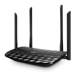 Router wireless TP-Link Archer A6, AC1200, Banda dubla, 2.4 GHz/ 5 GHz, 867 Mbit/s, Wi-Fi 5, Gigabit Ethernet