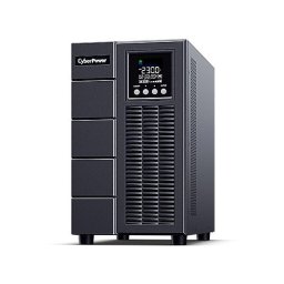 UPS CyberPower OLS3000EA, Conversie dubla (Online), 3 kVA 2700 W, 8 iesiri AC, Unda sinusoidala pura, Tower Negru