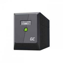 UPS Green Cell UPSLM900, Line-Interactive,1.5 kVA 900 W, 4 iesiri AC, baterie 12 V 9 Ah, Tower Negru