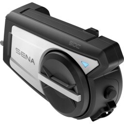 Sistem de comunicatii pentru motocicleta SENA 50C-01, Bluetooth 5.0, 2000 m, 1 buc, Negru