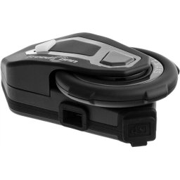 Sistem de comunicare hands‑free conceput pentru montaj pe casca Moto FreedConn T-Max S V4 Pro Single, Bluetooth 5.1, Negru