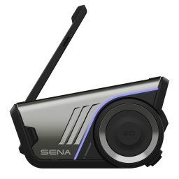 Sistem de comunicare Bluetooth pentru motociclete, Sena 60S, Set individual, Negru