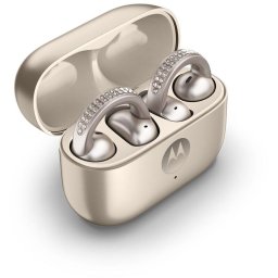 Casti Bluetooth Motorola Moto Buds Loop, Ear-clip-on, Bej