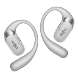 Casti open-ear Shokz OpenFit 2+, Dolby Audio, Bluetooth, microfoane duale pentru apel, Gri