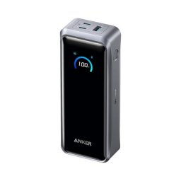 Baterie Externa Anker Prime, 26250mAh, 300W, QC + PD, 1 x USB-A - 2 x USB-C, Neagra A110AH11