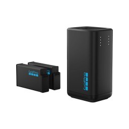 Incarcator dublu GoPro MAX 2 (2 x Enduro), Negru