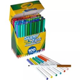 Crayola: SuperTips set de markere lavabile - 100 buc