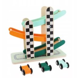 Trefl: Turn de mașini de curse din lemn