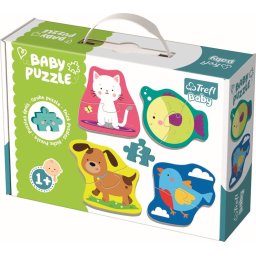 PUZZLE TREFL BABY CLASIC ANIMALE 8 PIESE