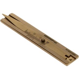 Red Tyre Dread Depth Gauge brass