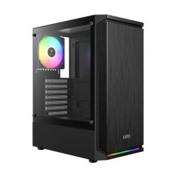 Carcasa Mid Tower Fara sursa Aura GC8 aRGB Negru