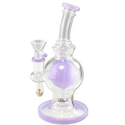 Blaze Bong din sticla Glass Golf Ball Bubbler Purple 20cm
