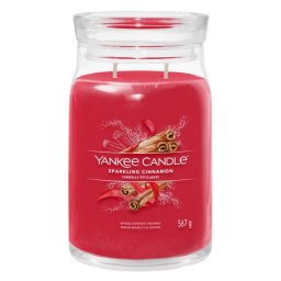 Yankee Sparkling Cinnamon Signature Lumanare Unisex 567 g