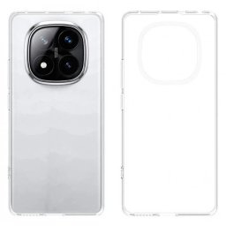 CELLECT subțire silicon spate Xiaomi Redmi Note 14 Pro 5G transparent