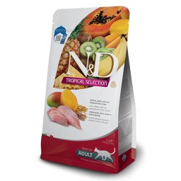 N&D Tropical Selection Adult Cat cu Pui si Fructe Tropicale, 10 kg