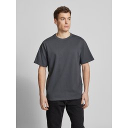 s.Oliver Tricou barbati cu croiala Regular fit, din bumbac, Gri inchis (SELECTATI MARIMEA: 2XL)