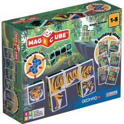 Geomag magicube jungla imprimata carduri 6 piese geomag145