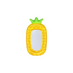 Saltea gonflabila cu plasa in forma de ananas, 172 x 93 x 23 cm, bw43644 ananas