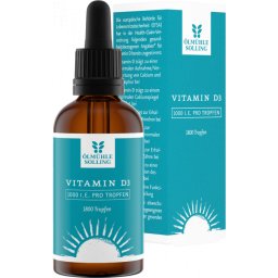 Ölmühle Solling Vitamina D3 Picături 1000 IU 50 ml