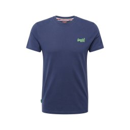 Superdry & Co Tricou 'Essential' safir / verde deschis