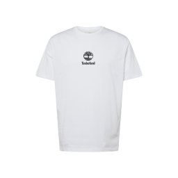 TIMBERLAND Tricou negru / alb