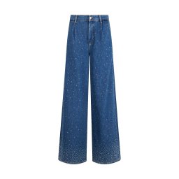 Liu Jo Pantaloni cu cute albastru denim
