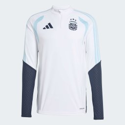 ADIDAS PERFORMANCE Tricou funcțional 'AFA TR TOP' albastru deschis / albastru închis / alb