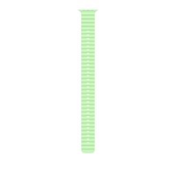 Apple Watch 49mm Neon Green Ocean Band Extension - Black Titanium Finish