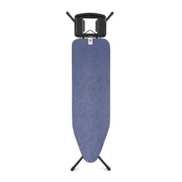 Masă de călcat Brabantia B 1008299, 124x38 cm, 7 poziții de reglare, Suport mare pentru fier de călcat, albastru