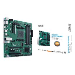 ASUS PRO B550M-C/CSM AMD B550 Mufă AM4 micro-ATX