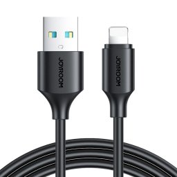S-A9 3A USB-A - Lightning cable 1m - black