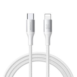 S-A28 Flash, USB-C la Lightning, 30W, 480Mbps, 1m, Alb