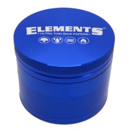 Grinder Elements aluminiu aerospatial blue 4 Parti Ø55mm + cutie cadou