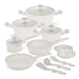 BERLINGER HAUS BH/8401 Set vase 15 cu părţi Matt cremă