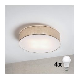 Brilagi - Plafonieră LED SIRIJA, 4x E27, max. 60W, 230V, diam. 60 cm, bej