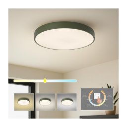 Brilagi - Plafonieră LED POOL, 60W, 230V, 3000/4000/6000K, 50 cm, verde