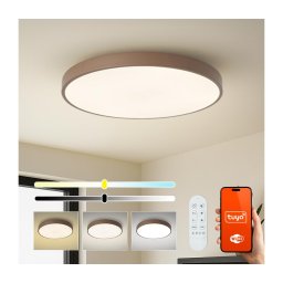Brilagi-LED Corp de iluminat pentru piscină POOL SMART, LED 100W, 230V, 80 cm, Wi-Fi Tuya + telecomandă, maro