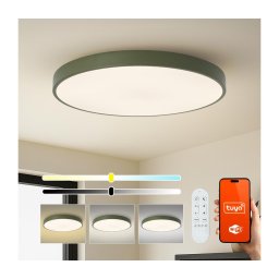 Brilagi-LED Corp de iluminat pentru piscină SMART, reglabil, LED/128W/230V, 100 cm, Wi-Fi Tuya+telecomandă, verde