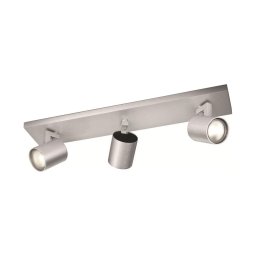 Philips RUNNER 53093/48/12 - Spot LED RGBW dimabil, 3x GU10 4,8W 230V, finisaj cromat, cu telecomandă inclusă