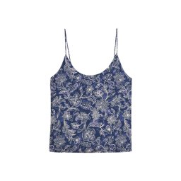 SCOTCH & SODA Top Printed Jersey Back Tank U9A01278T 497 lucky bandana dress blues
