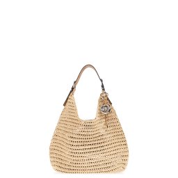 MICHAEL KORS Geantă Nolita Lg Hobo Shldr 30S6SY5H3W 202 nat/peanut