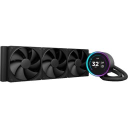 Cooler Procesor NZXT Kraken Elite 360 V2 LCD 120mm, Negru