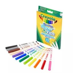Crayola: Markere lavabile cu vârf gros
