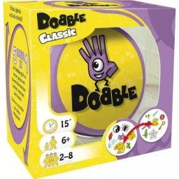 Dobble joc de cărţi cu instrucţiuni în lb. maghiară