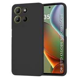 Husa Husa pentru Motorola Moto G15 / G15 Power - Techsuit SoftFlex - Black