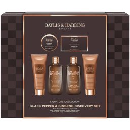 Baylis & Harding Men Discovery Set ( Black pepper & Ginseng ) Set cadou Barbati