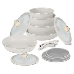 BERLINGER HAUS BH/8247 Sahara Collection Set vase 12 cu părţi Krém/Fekete