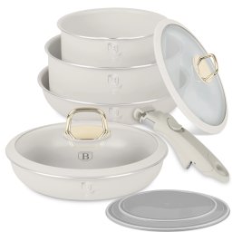 BERLINGER HAUS BH/8253 Sahara Collection Set vase 9 cu părţi Krém/Fekete