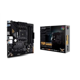 PLACA de BAZA Asus TUF GAMING B550M-PLUS, skt AM4, mATX, AMD B550, 4 x DDR4, max. 128 GB, 4 x SATA, 2 x M.2, 7.1, TUF GAMING B550M-PLUS
