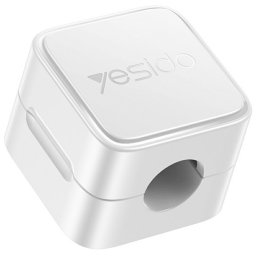 Organizator pentru Cabluri, Mini Design (set 4) - Yesido (C216WH) - White